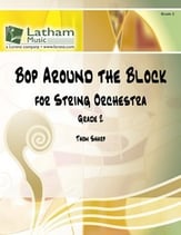 Bop Around the Block Orchestra sheet music cover